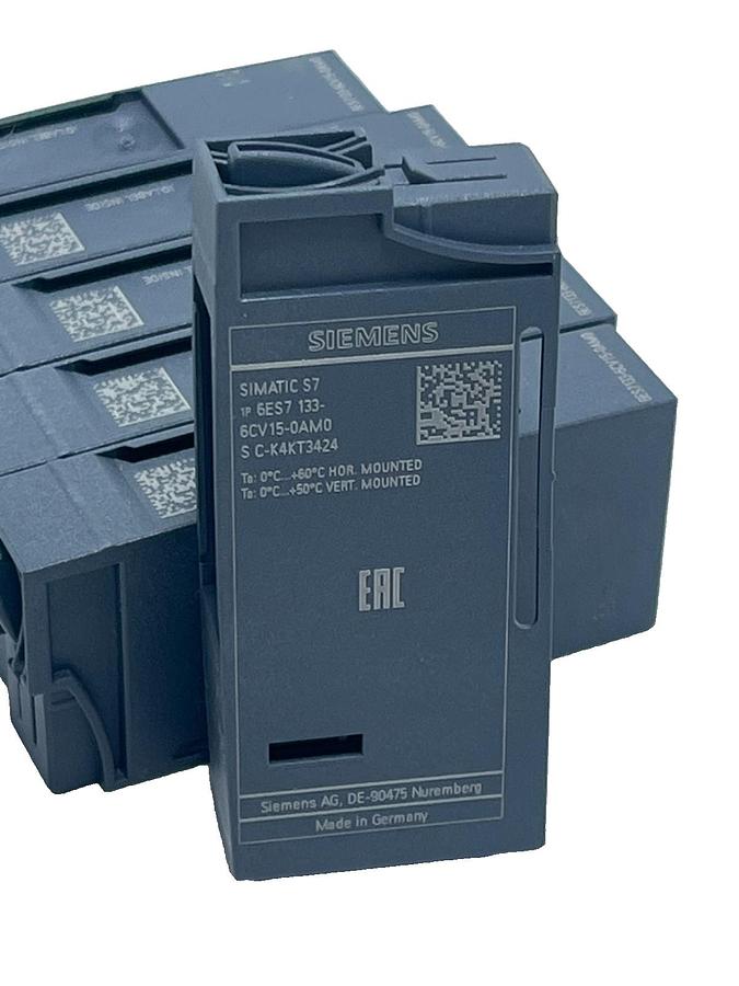 Used (15) Siemens 6ES7133-6CV15-1AM0 ET 200SP Base Unit Terminal Box Covers