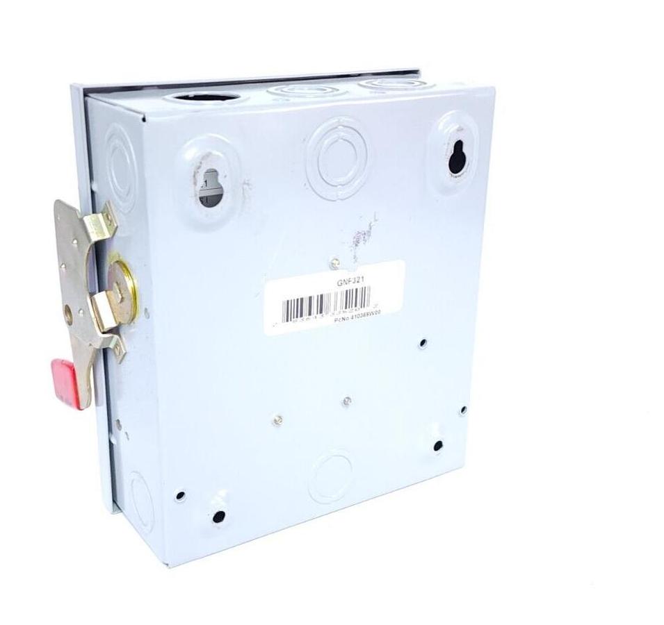 Used SIEMENS GNF321 GENERAL DUTY ENCLOSED SWITCH 30AMPS TYPE 1 ENCLOSURE