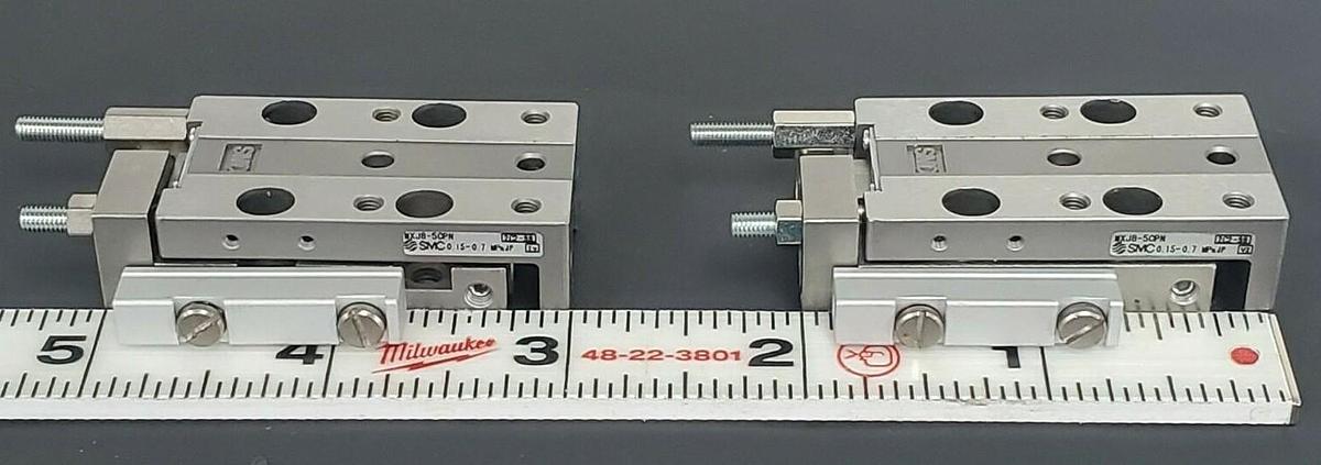 Used LOT OF 2 NEW SMC MXJB-5CPN PRECISION AIR CYLINDERS MXJB5CPN