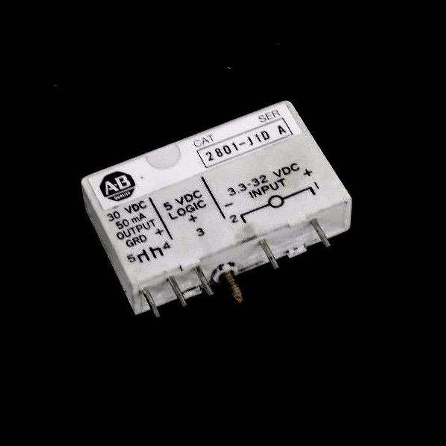 Used ALLEN BRADLEY 2801-J1D OUTPUT MODULE 3-60VDC 5V LOGIC 3A, 2801J1D