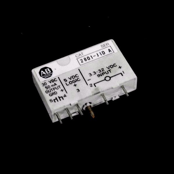 Used ALLEN BRADLEY 2801-J1D OUTPUT MODULE 3-60VDC 5V LOGIC 3A, 2801J1D