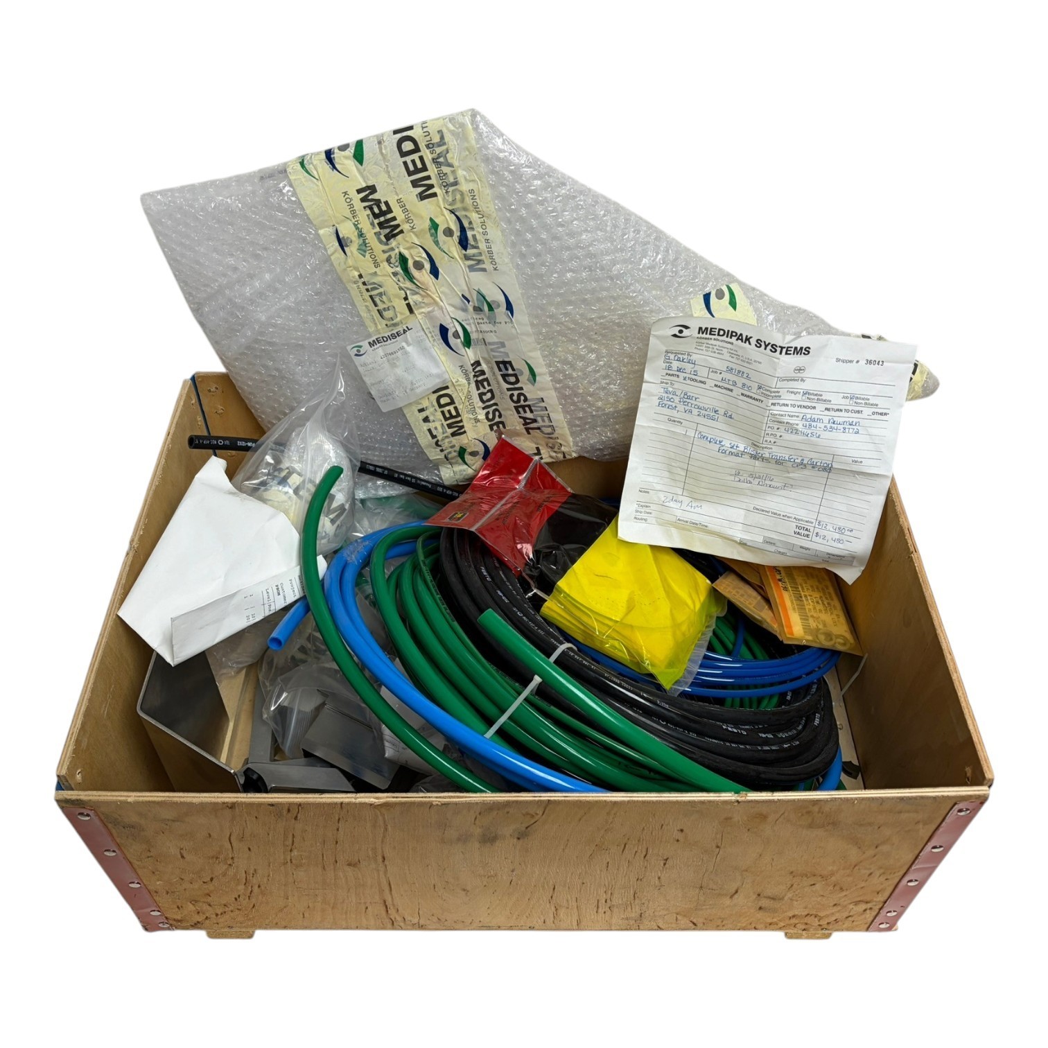 Used Mediseal CP3 P70 Blister Transfer Carton Format Parts Guarding Kit Medipak