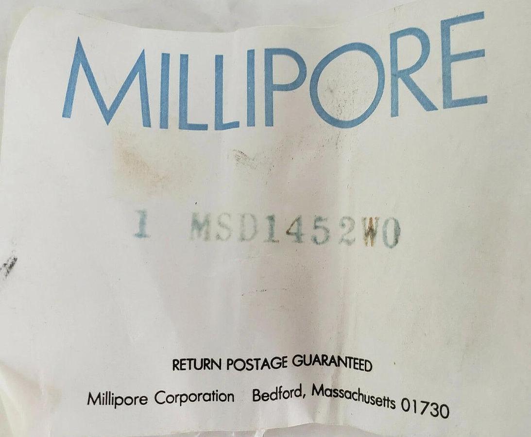 LOT OF 2 NEW MILLIPORE MSD1452W0 HEADLESS THREADED BOLT SHAFTS, 8" L X 1/2" DIA