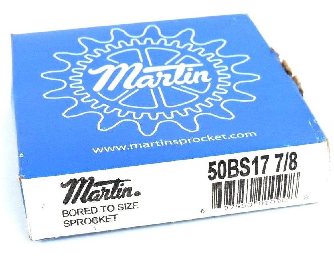 Used FACTORY SEALED MARTIN 50BS17 7/8 ROLLER SPROCKET 50BS1778