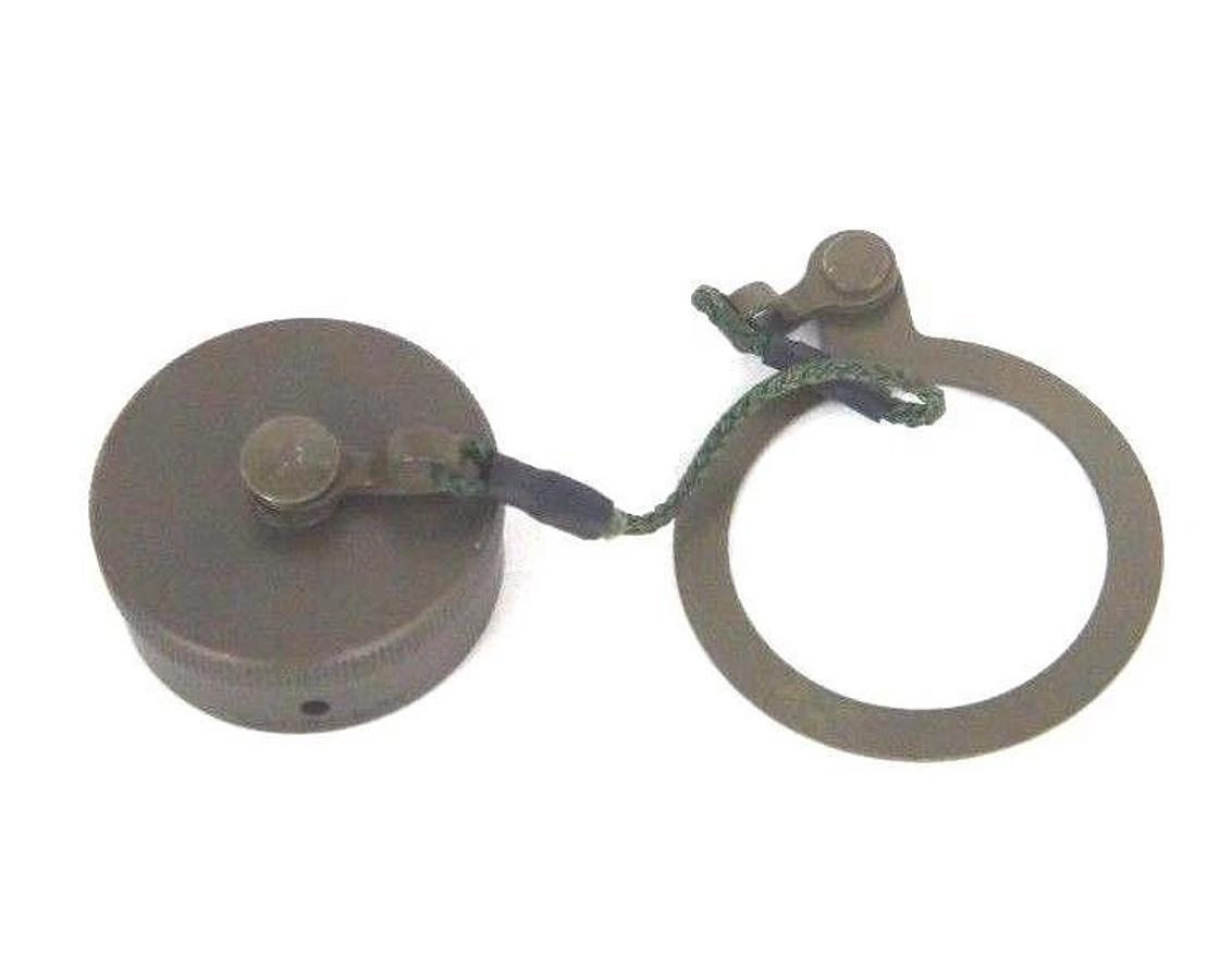 Used NEW AMPHENOL PCD-RJFC7G RECEPTACLE DUST CAP CONNECTOR FOR RJF SERIES