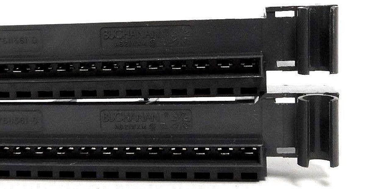Used LOT OF 2 BUCHANAN 1771-WH FIELD WIRING ARMS 1771WH