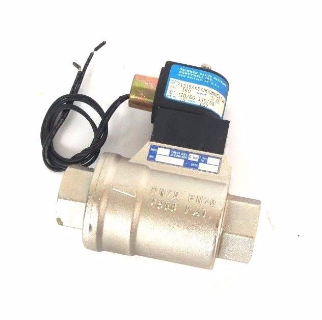 Used NEW SKINNER 71315AKDKN00N0C111P3 VALVE COIL W/ ASSURED MODEL NC VALVE 1" NPT