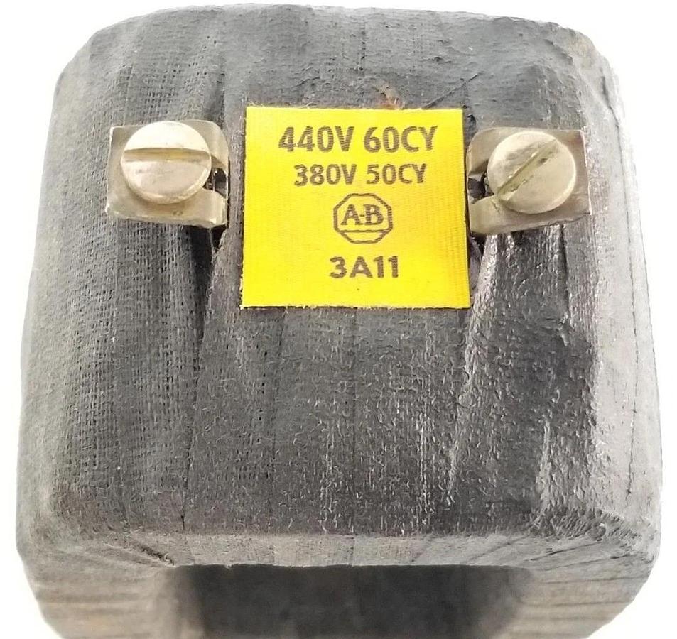 Used NIB ALLEN BRADLEY 3A11 MAGNETIC STARTER COIL 380-440V 50-60HZ