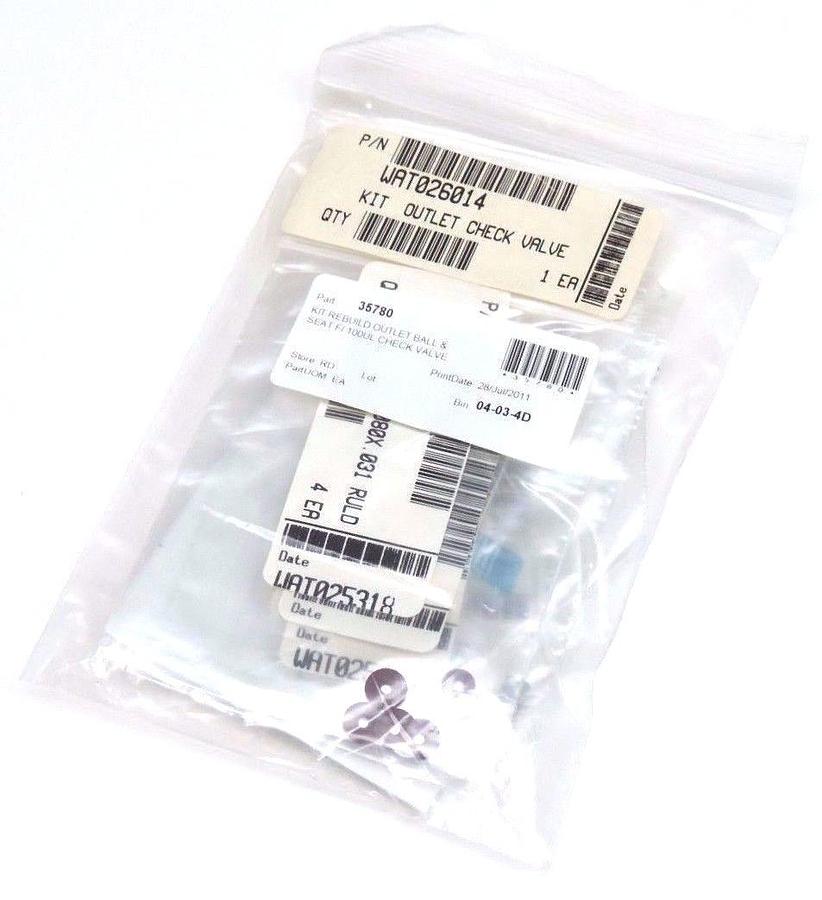 Used NIB WATERS WAT026014 OUTLET CHECK VALVE KIT 26014