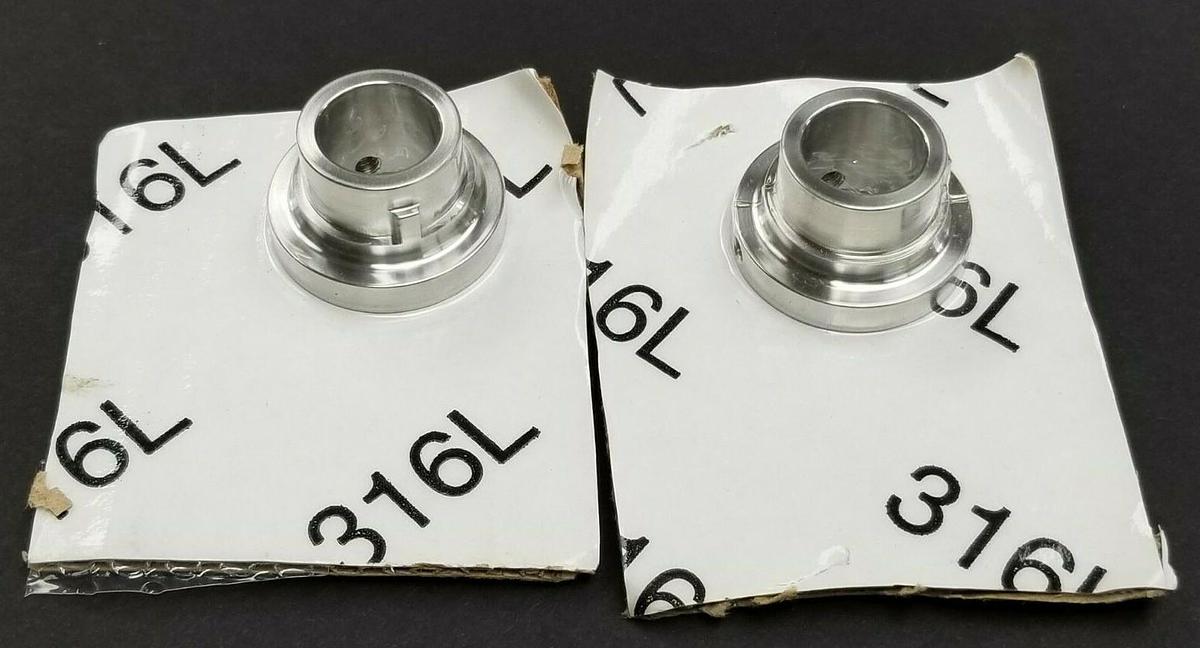 Used LOT OF 2 NEW AMPCO SP114D-23P-316L DRIVE COLLAR AC SERIES KEY: 80L 316L