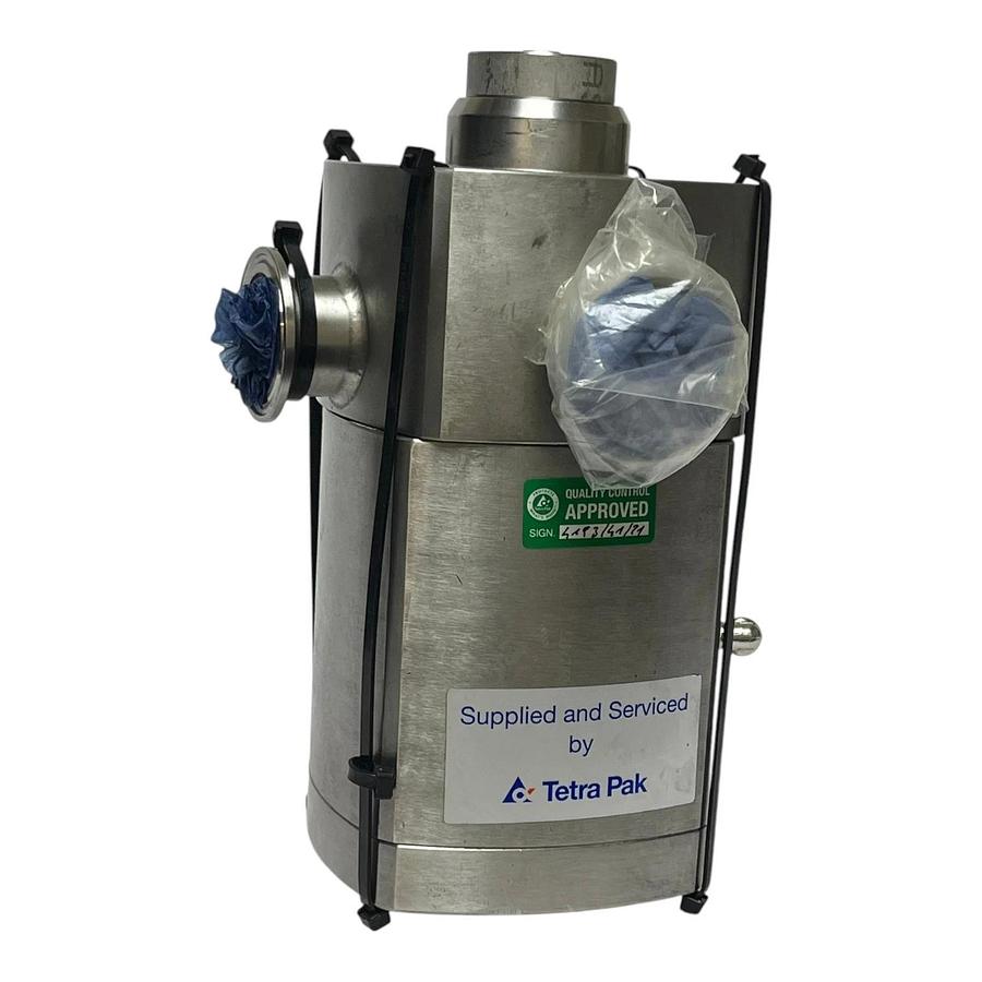 Tetra Pak 1284500-0014 FP-2B Hoyer Continuous Freezer Sanitary Inlet Pump & Case