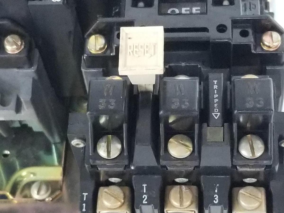 Used ALLEN BRADLEY 505-BOD REVERSING STARTER SER. C, CB236 115-120V 60HZ, 110V 50HZ