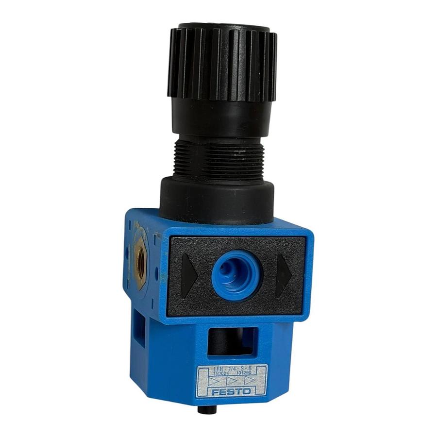 Festo LFR-1/4-S-B Filter Regulator 1/4" NPT 150024 Base Unit Only Unused