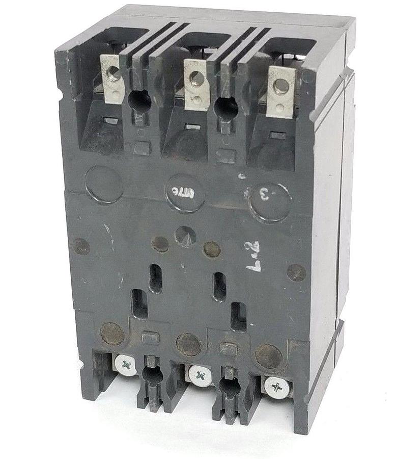 Used GENERAL ELECTRIC THED136020 HI BREAK CIRCUIT BREAKER 20 AMP, 600VAC, 3 POLE