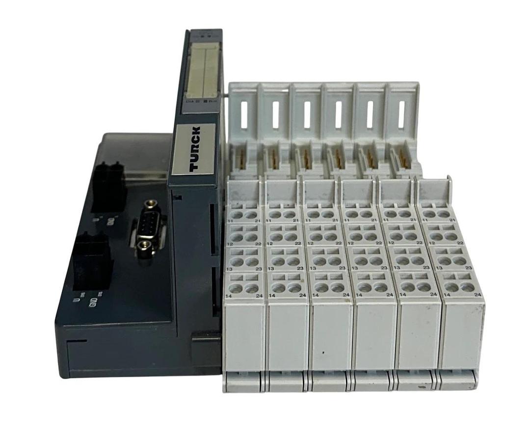 Used TURCK BL20-GW-DPV1 / 6827234 EXPANDABLE I/O GATEWAY MODULE S4T-SBBS 6827046 USNP