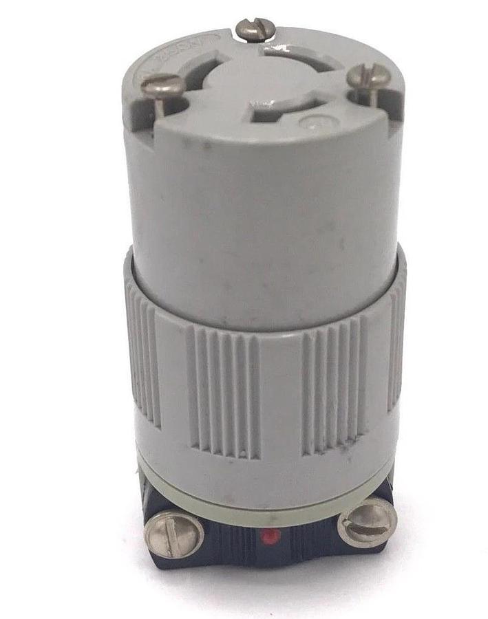 Used LOT OF 2 ARROW HART 15A, 250V TWIST LOCK RECEPTACLES