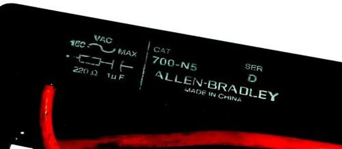 Used LOT OF 2 NEW ALLEN BRADLEY 700-N5 RELAY 700N5 SERIES D
