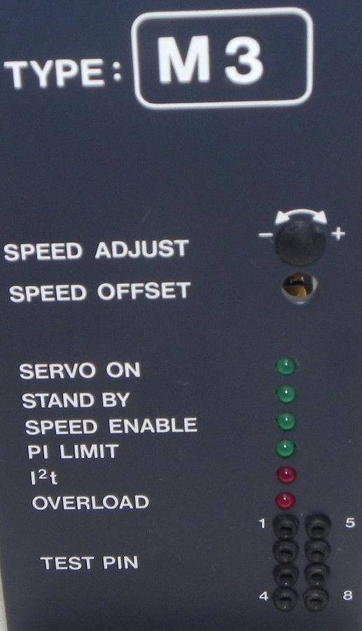 Used SEIB & MEYER SINUDYN 26.44.14 SERVO AMPLIFIER 264414 TYPE: M3