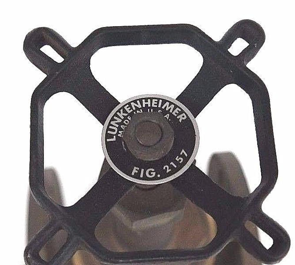 Used NEW LUNKENHEIMER 2-1/2" BRASS GATE VALVE FIG. 2157 150SP 225WOG