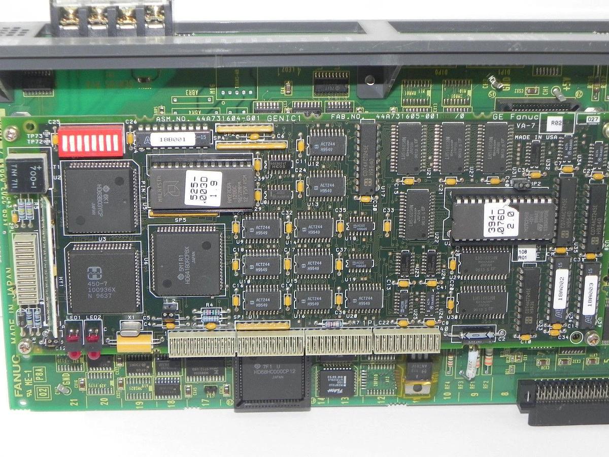 Used FANUC A16B-2203-0291/02A ETHERNET PC BOARD A16B-2203-0291 W/ 44A731604-G01