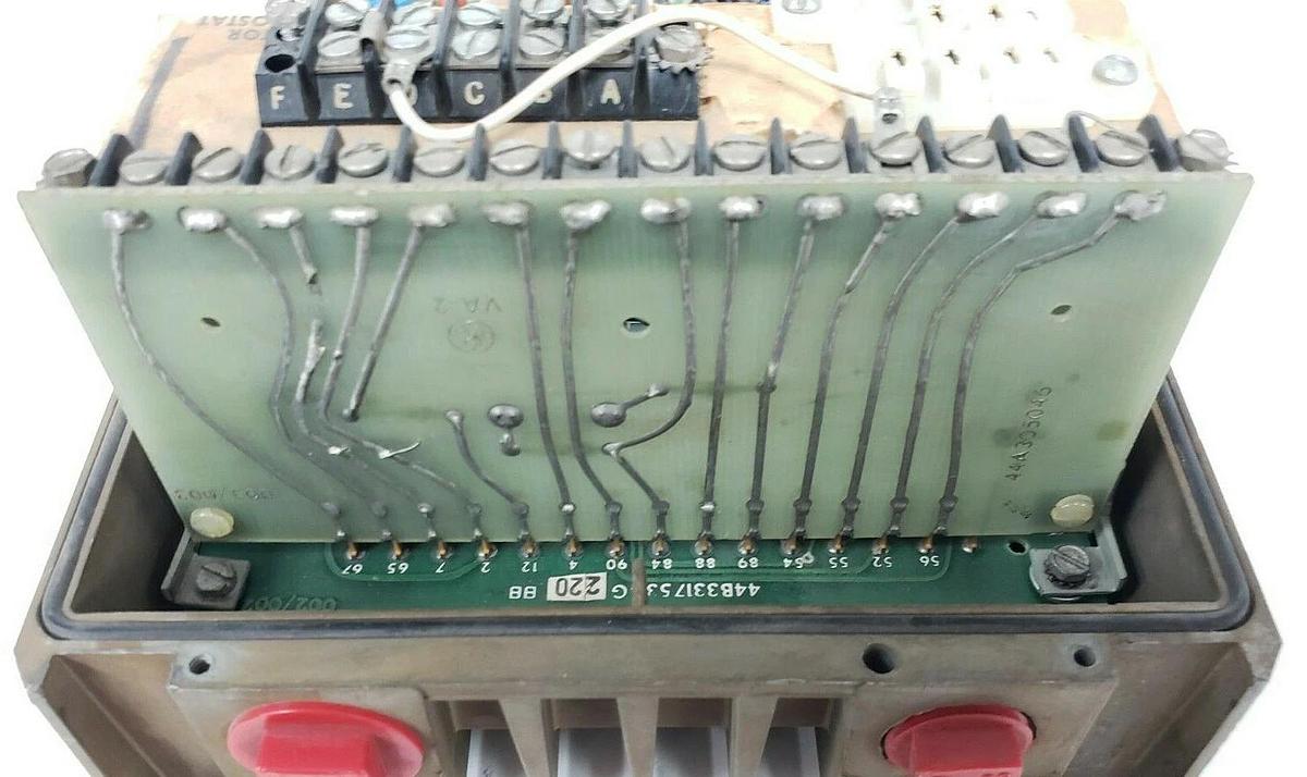 Refurbished REPAIRED GE 6VFW2050A2 STATOTROL II DRIVE 44B331753-G220 6VFWC2050A2 6VRC2001A2