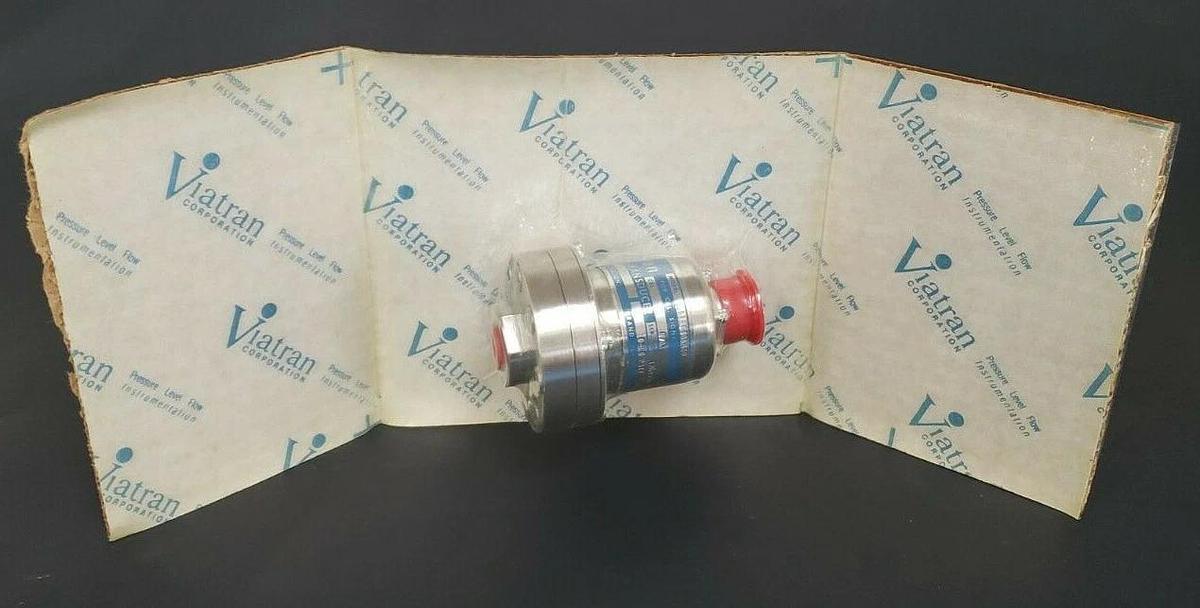 NIB VIATRAN 1182AC4AAA20 PRESSURE TRANSDUCER RANGE: 0-15PSIV, 15V MAX, MODEL 118