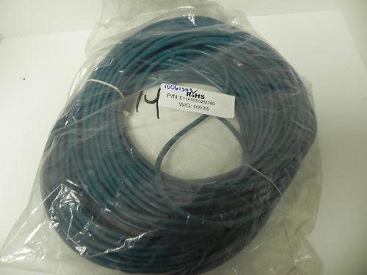 Used NEW DANIEL WOODHEAD E11A06302M380 CABLE ETHERNET
