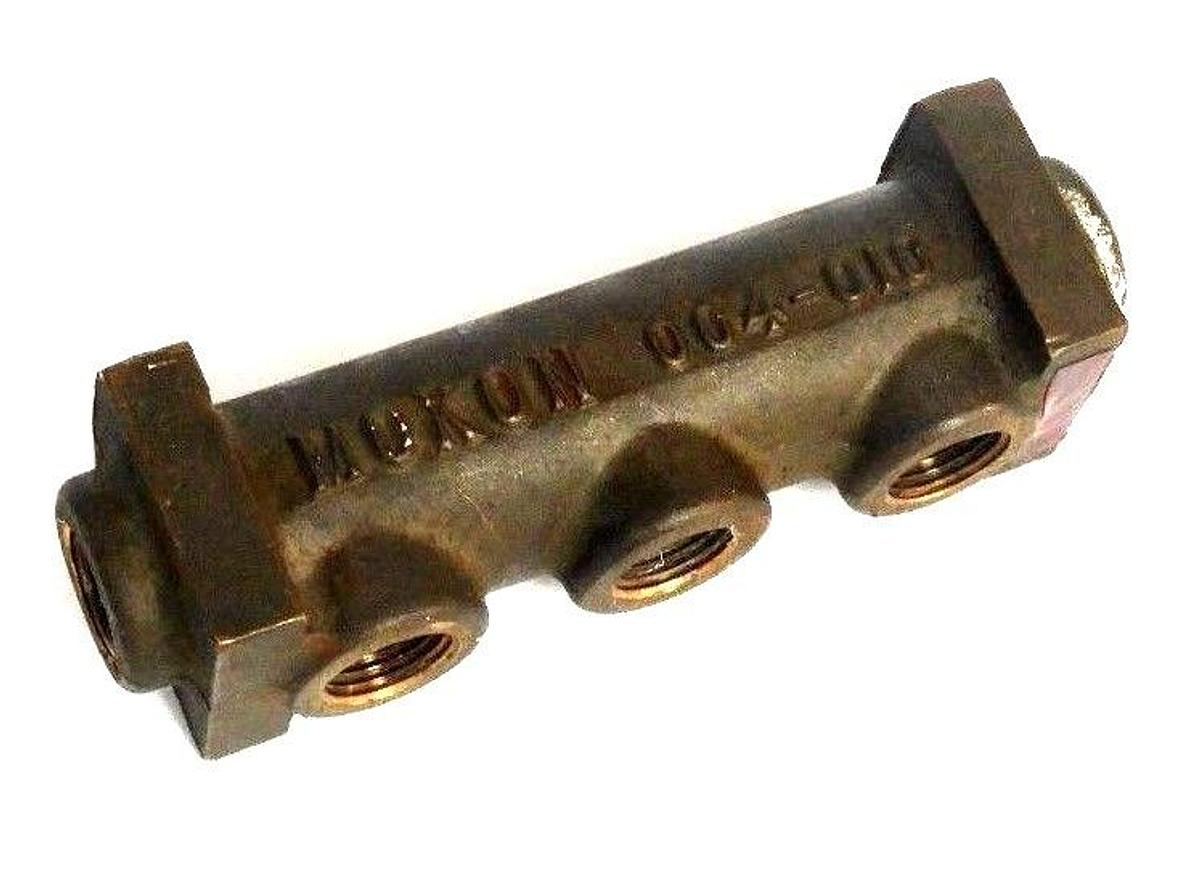 Used MOKON 004-010 BRASS MANIFOLD 004010