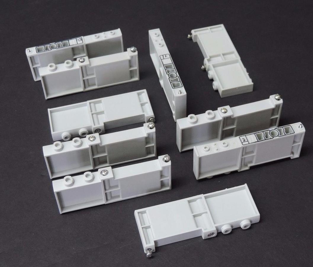 Used LOT OF 10 FESTO 573422 COVER PLATES VABB-L1-10-T