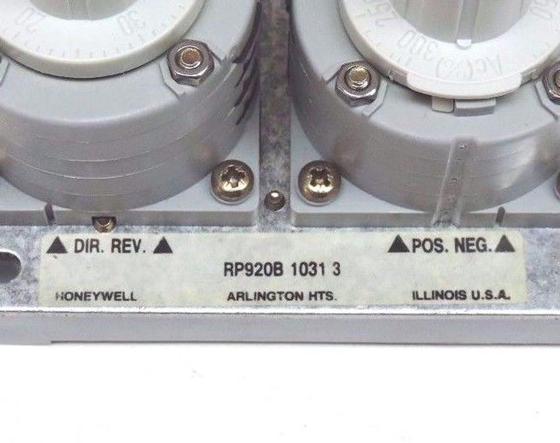 Used NIB HONEYWELL RP920B-1031-3 PNEUMATIC RECEIVER CONTROLLER RP920B10313