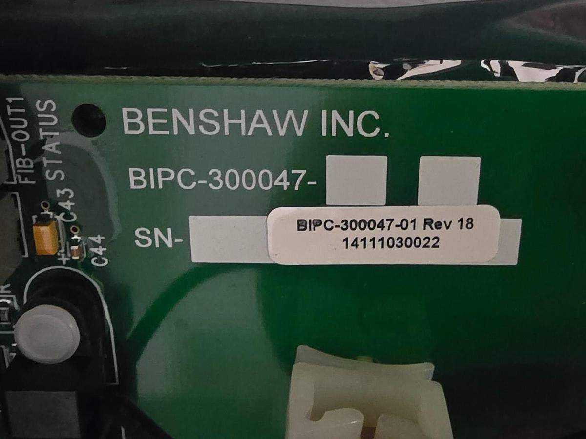 Used Benshaw BIPC-300047-01 Rev 18 Fiber Optic Gate Driver Card Redistart Micro II