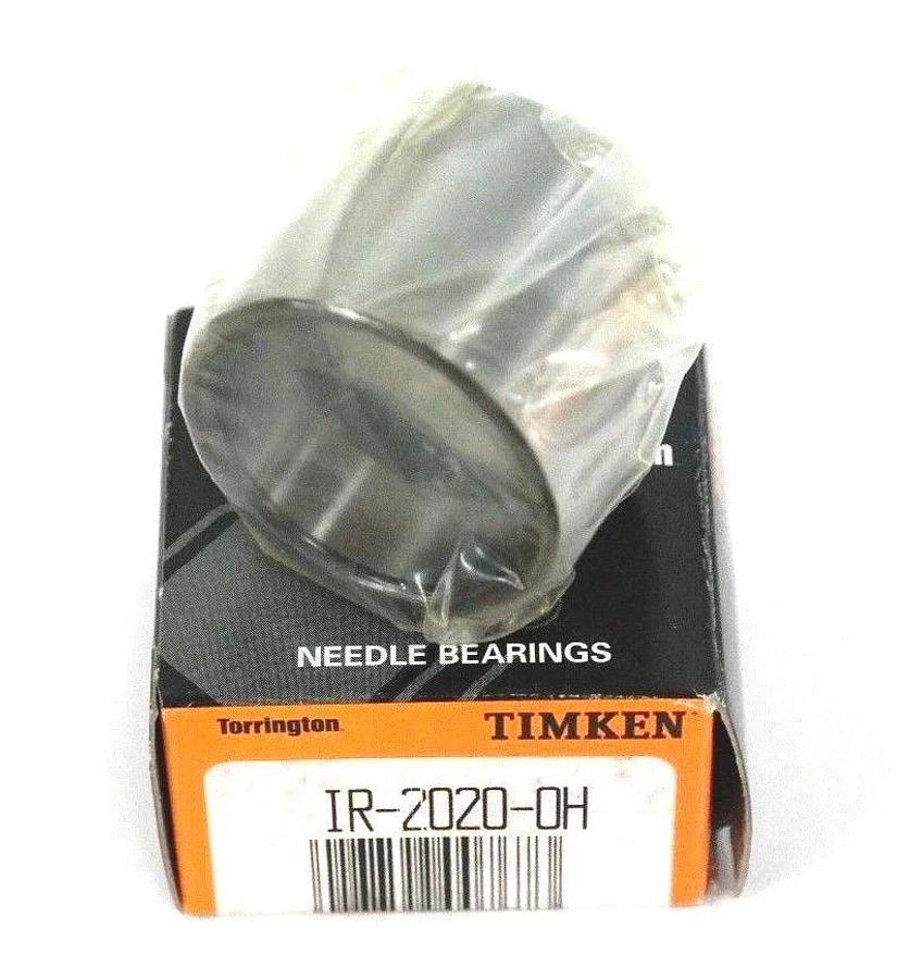 Used LOT OF 2 NIB TIMKEN IR-2020-0H NEEDLE BEARINGS 1.25" X 1.5" X 1.26" IR20200H