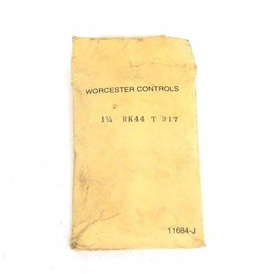 Used NIB WORCESTER CONTROLS 1 1/4 RK44 T R17 REPAIR KIT RK44-T-R17