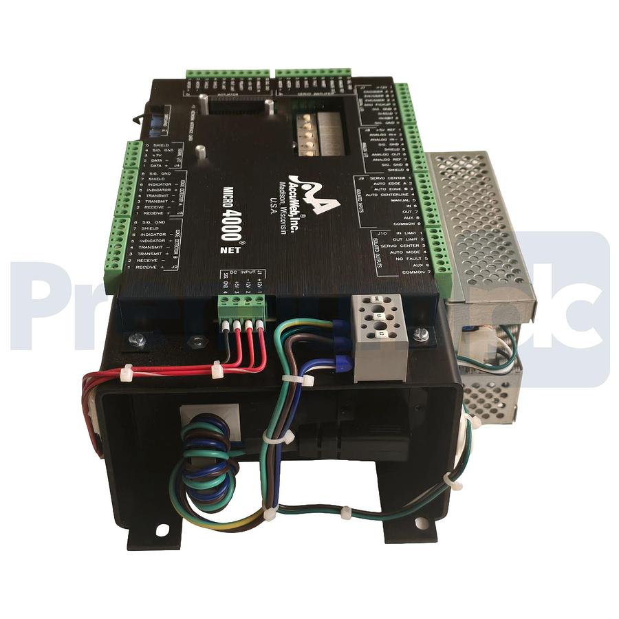 Used AccuWeb CTL 4100-01 | CTL4100-01 Micro 4000NET Web Guide Controller 115VAC NSNP