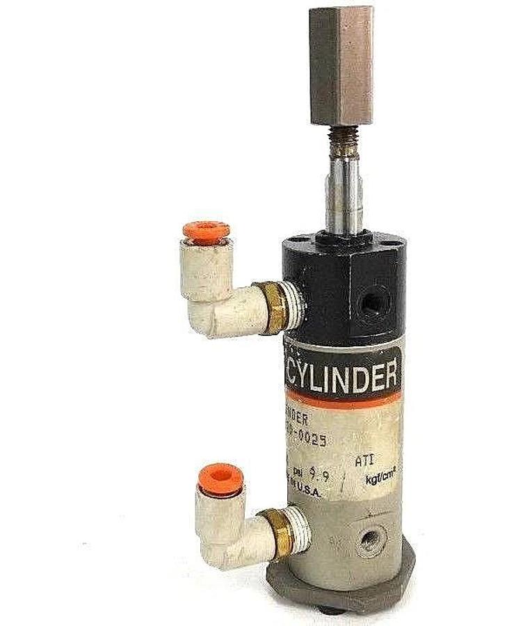 Used SMC NCGDN20-0025 AIR CYLINDER NCGDN200025 MAX. PRESS. 150 PSI