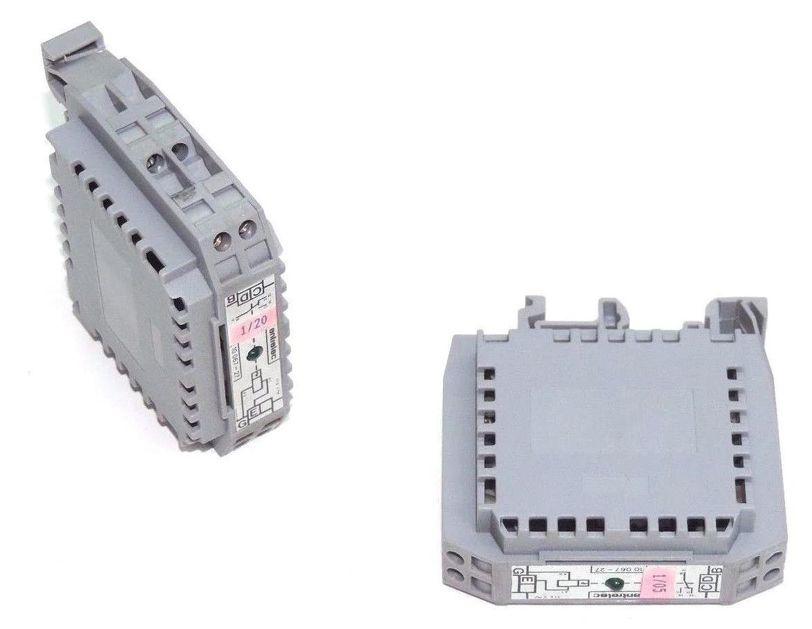 Used LOT OF 2 ENTRELEC 10 067-27 RELAY CONTROL MODULES 1006727