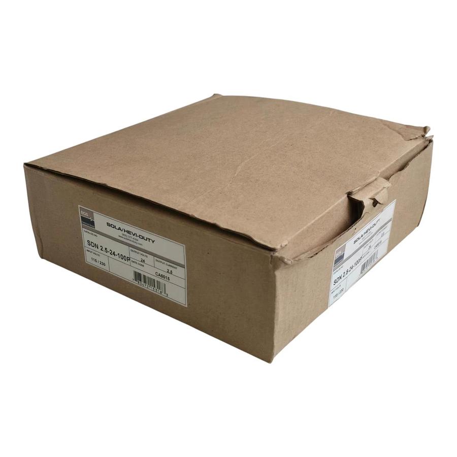 Sola/Hevi-Duty SDN2.5-24-100P DC Power Supply 24V 2.5A 60W DIN Rail - NSMP