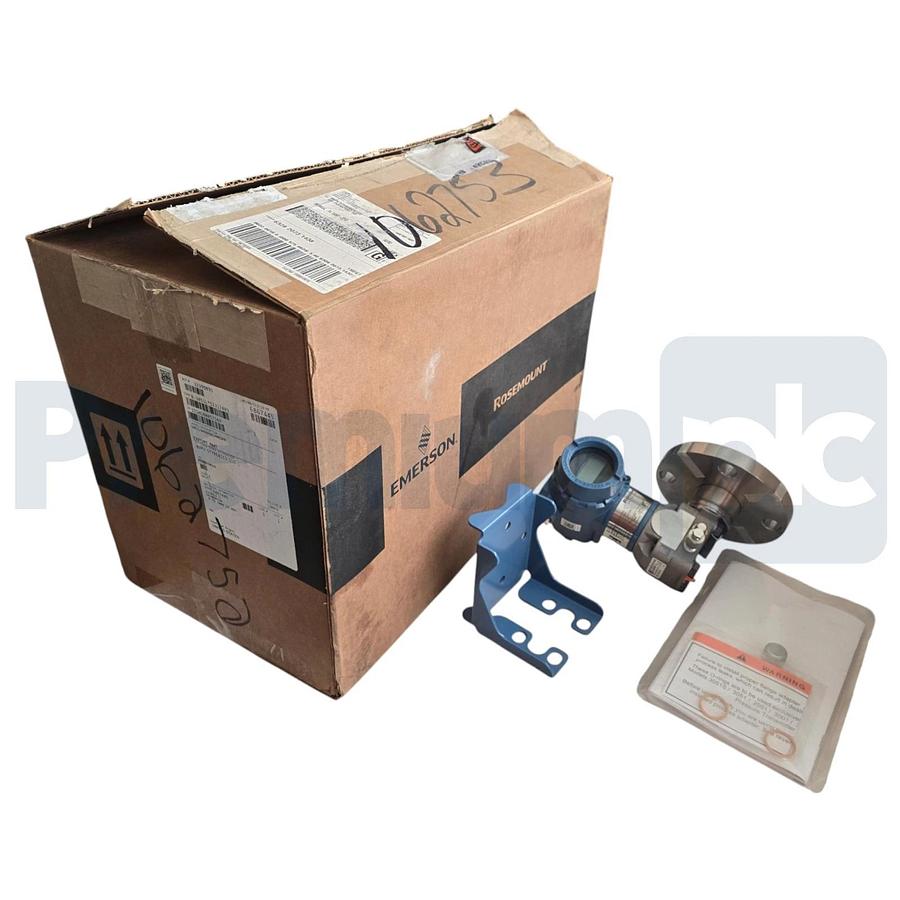 Rosemount 3051L Level Transmitter 2" DN50 HART 0-1000 inH2O 3051L3AG0XD21AAE5M5
