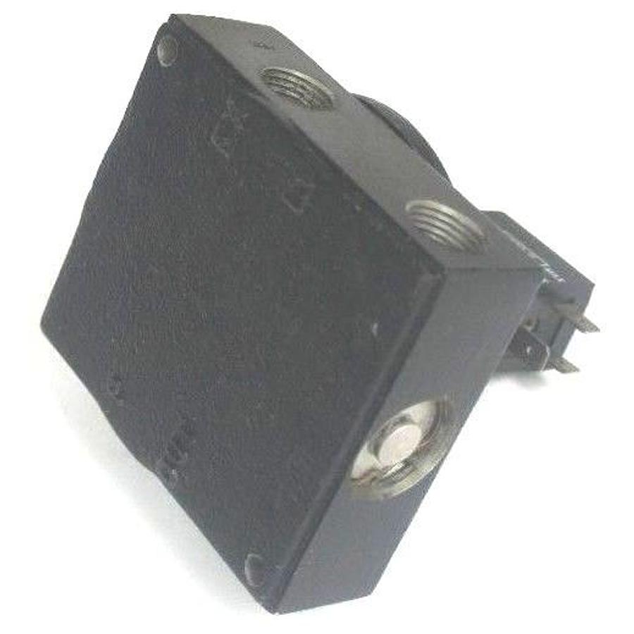 Used NORGREN D1013B-CE BLACK POPPET VALVE W/ COIL 110/120V, 50/60Hz, 150PSIG, 130 F
