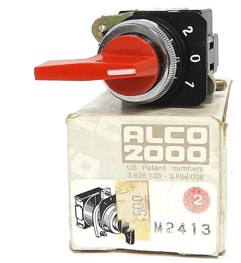 Used NIB ALCO M2413 SELECTOR SWITCH SERIES 2000