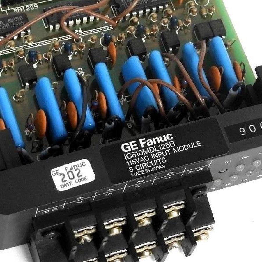 Used GE FANUC IC610CHS110A SERIES ONE PROGRAMMABLE CONTROLLER W/ INPUT & OUTPUT