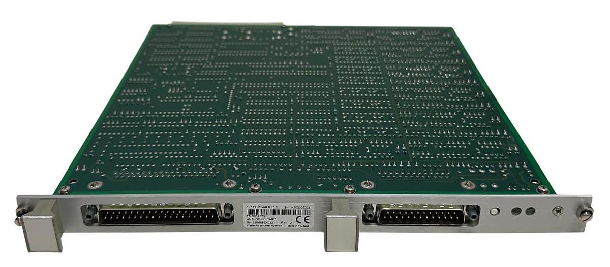 Used FISHER-ROSEMOUNT CL6821X1-A6 / CL6821X1A6 ANALOG I/O CARD Rev. D P1.5.2 NSNP