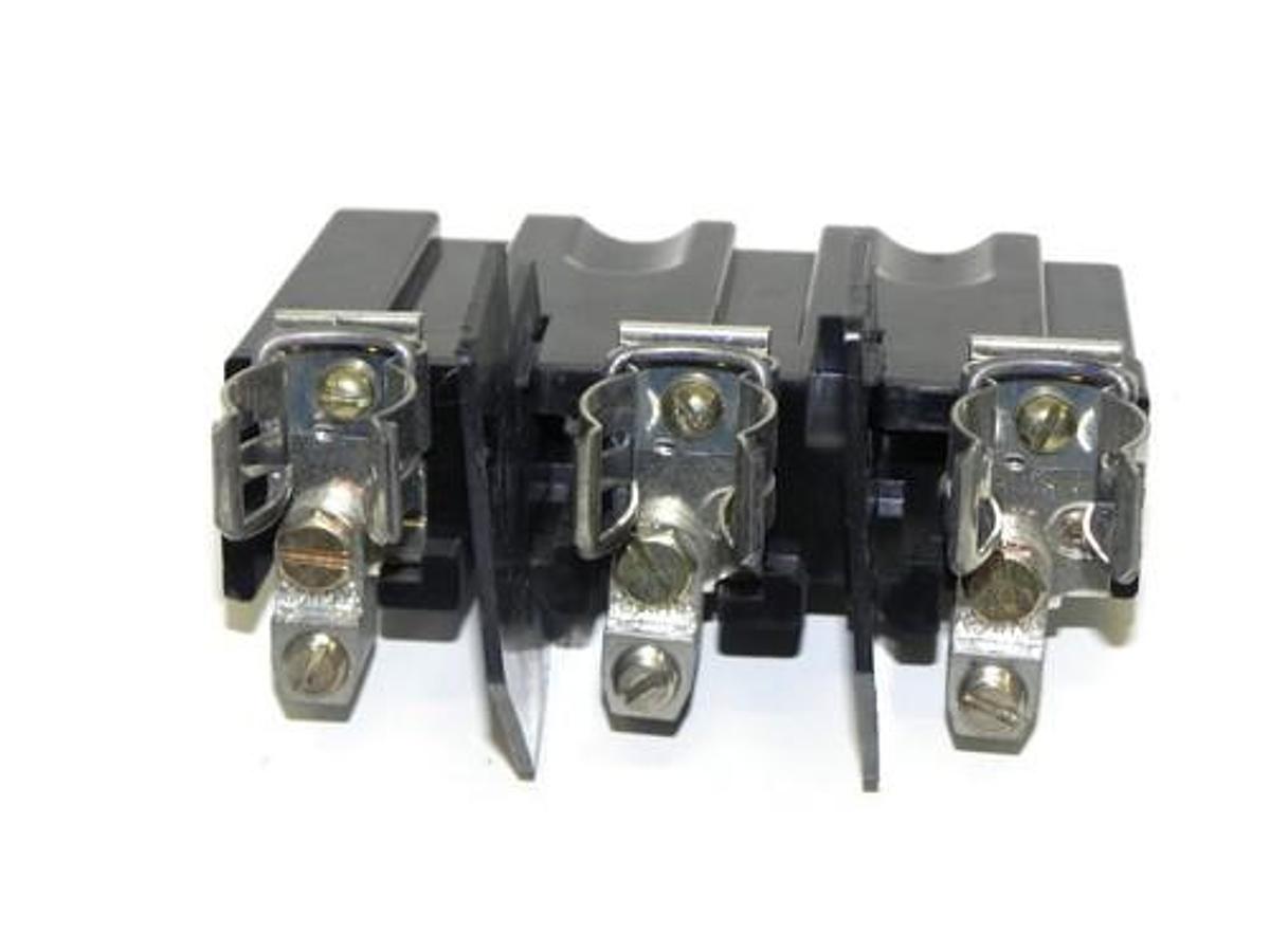 Used ALLEN BRADLEY 1494V-FS60 FUSE BLOCK 60AMP 1494VFS60 SER. A