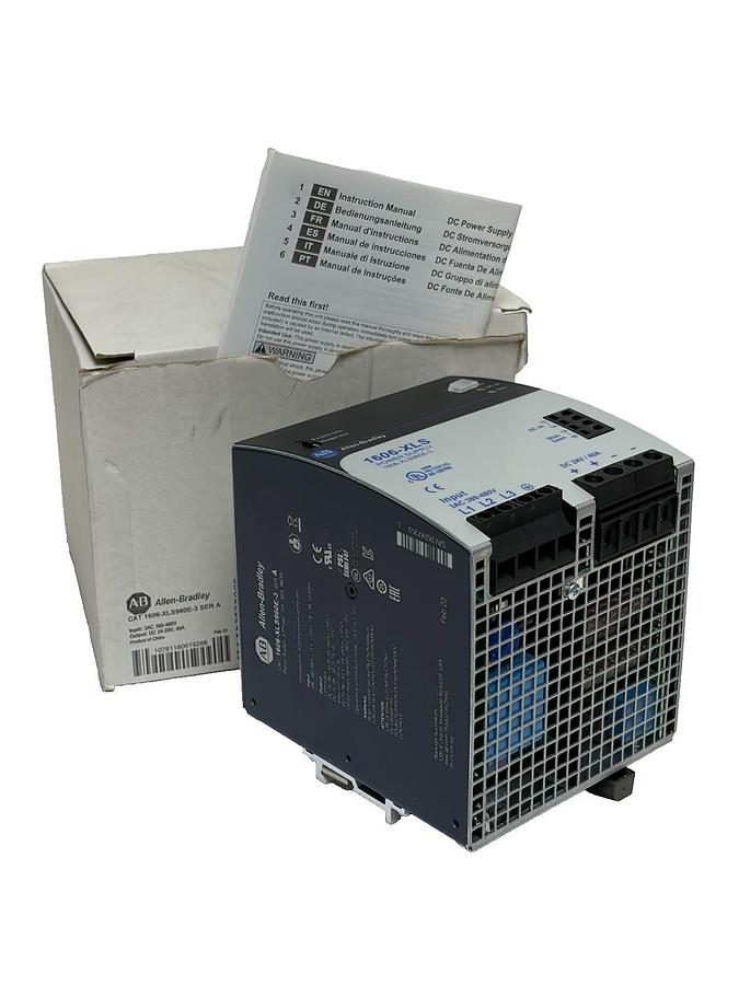 Used NEW ALLEN BRADLEY 1606-XLS960E-3 /A 1606-XLS DC POWER SUPPLY 960W 1606XLS960E3