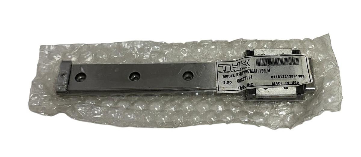 THK RSR12WZMUU+190LM / RSR12WZMUU / 190LM LINEAR SLIDE & RAIL OEM NSFS
