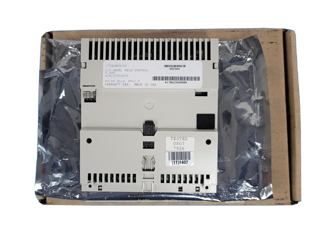 Used NIB SQUARE D 52046-491-53 DEVICENET WELDER I/O MODULE 170AZW88000, 170LNT71000