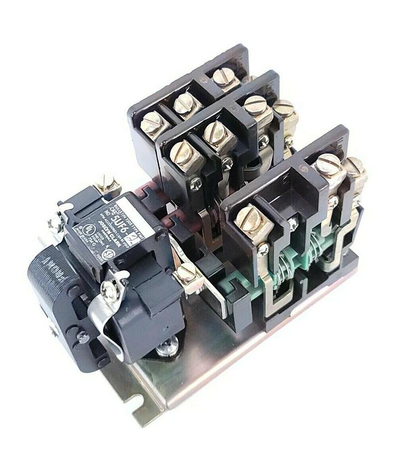 Used NEW JOSLYN CLARK 5UF6-2-72 AC RELAY BULLETIN 7305 TYPE PMF 110/120V COIL 5UF6-2