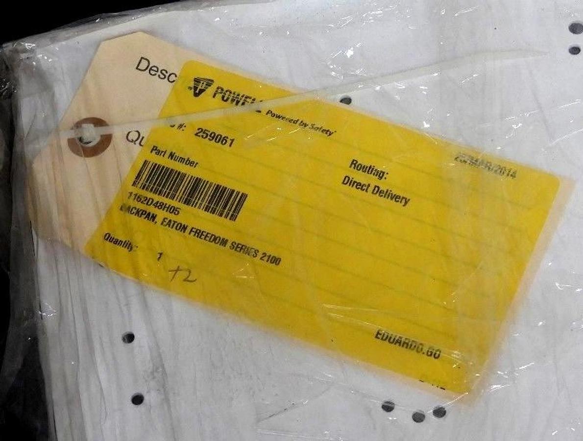 Used NEW POWELL 259061 BACKPAN FOR EATON FREEDOM SERIES 2100 CABINET