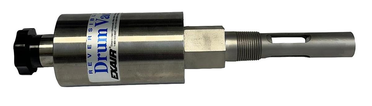 Used EXAIR MODEL 6091 REVERSIBLE Drum Vac ONLY PUMP ATTACH 30 55 110 CLOSED HEAD NSMP