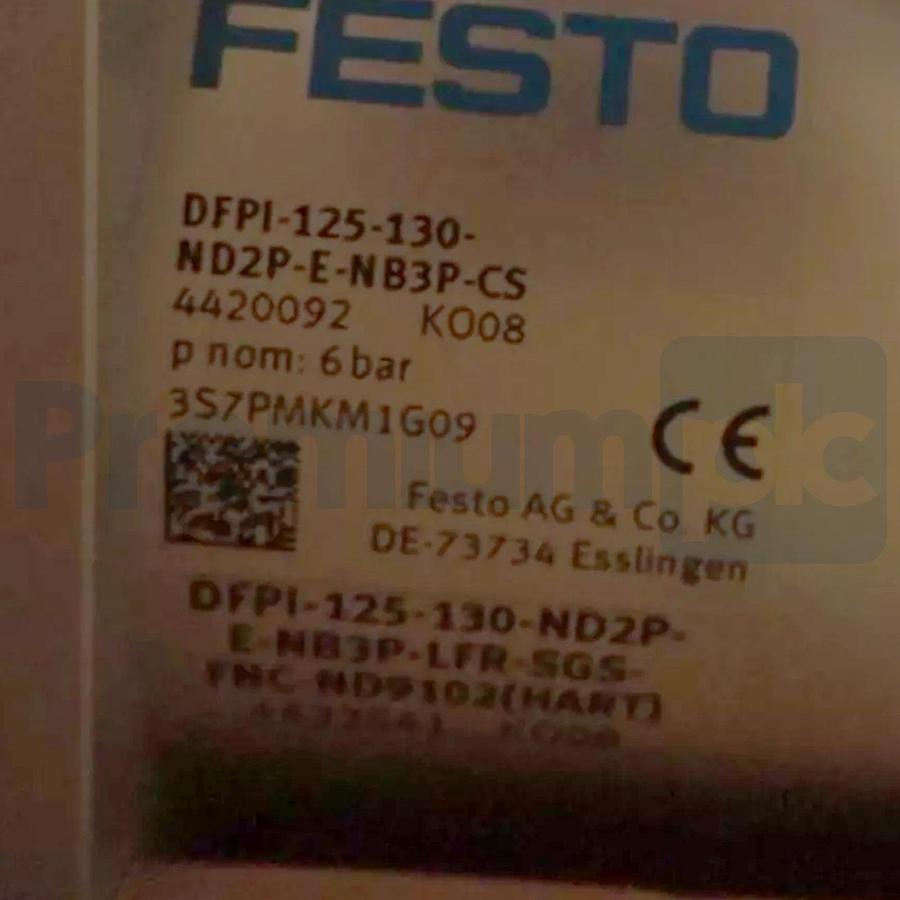 Outotec Metso Festo DFPI-125-130 4433541 Dart Valve Actuator ND9102HN Positioner
